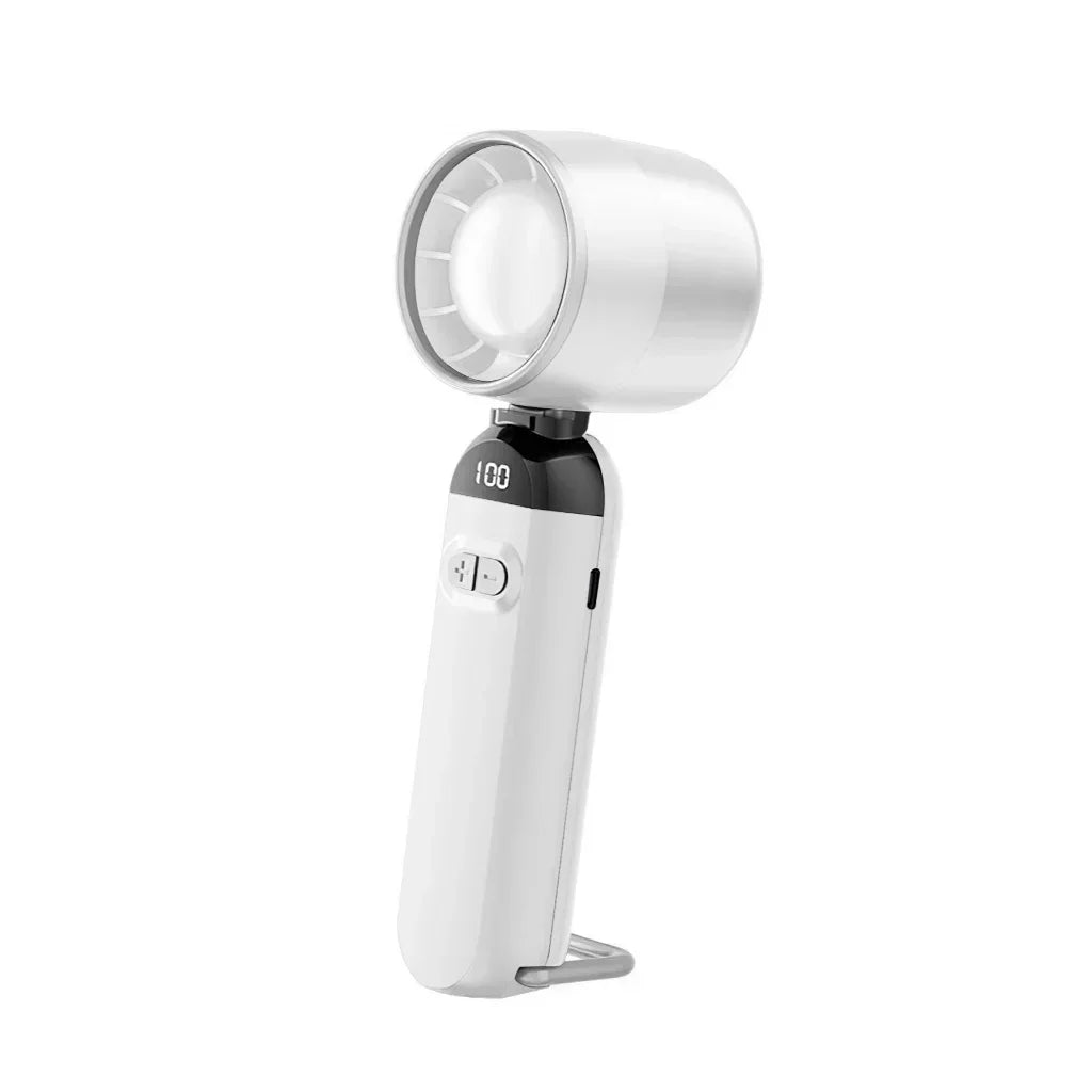 Mini Portable Hand Fan, 100 Wind Speeds,