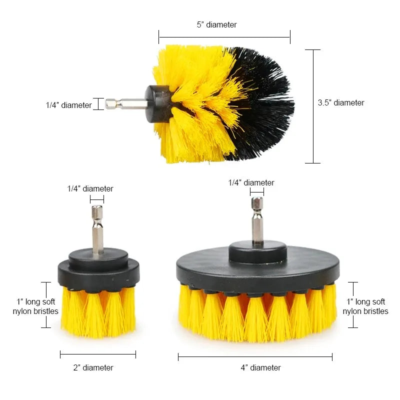 Household Car Cleaning Electric Drill Brush