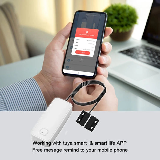 Smart WiFi Door Sensor Alarm